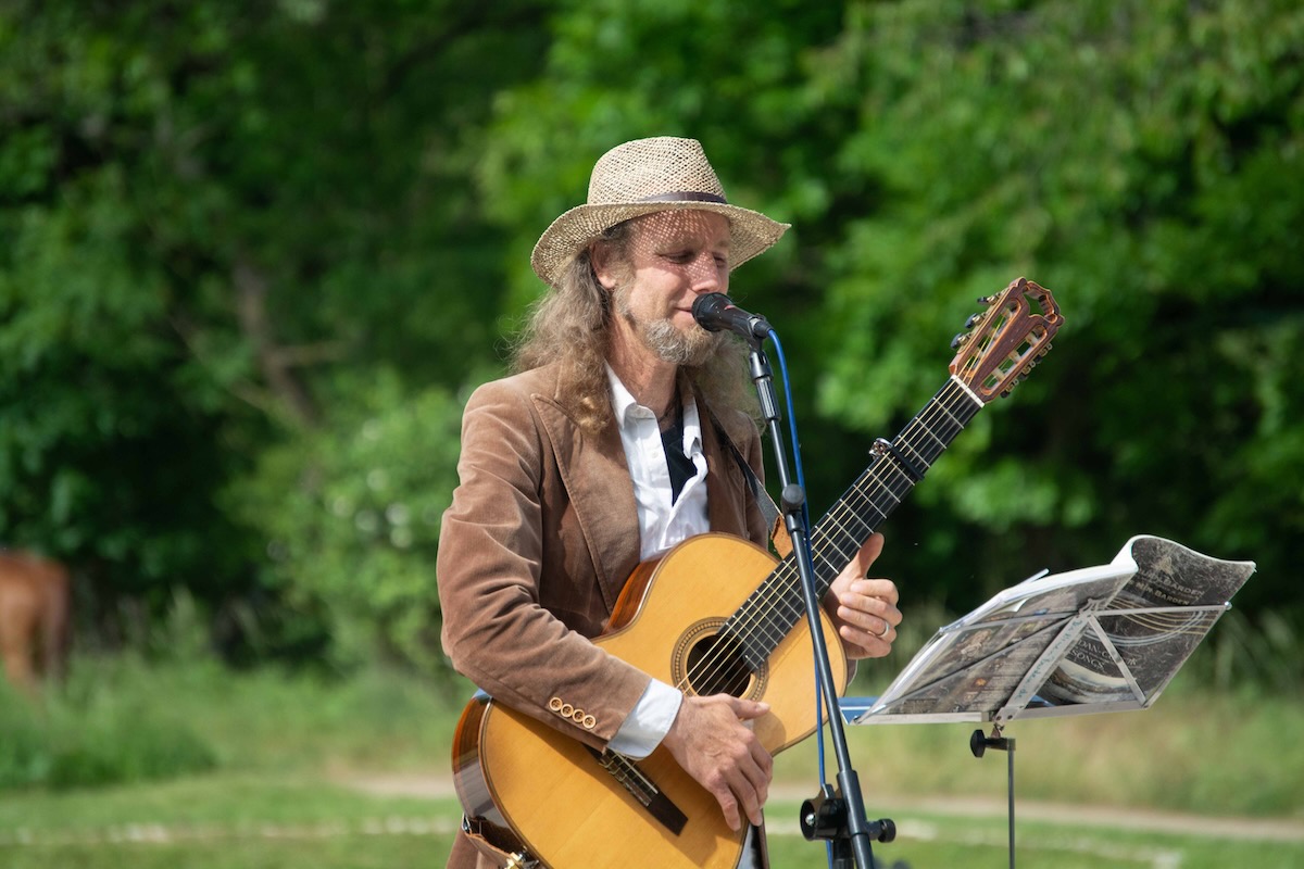 Eolas Lachenmayr at the Friedensmal