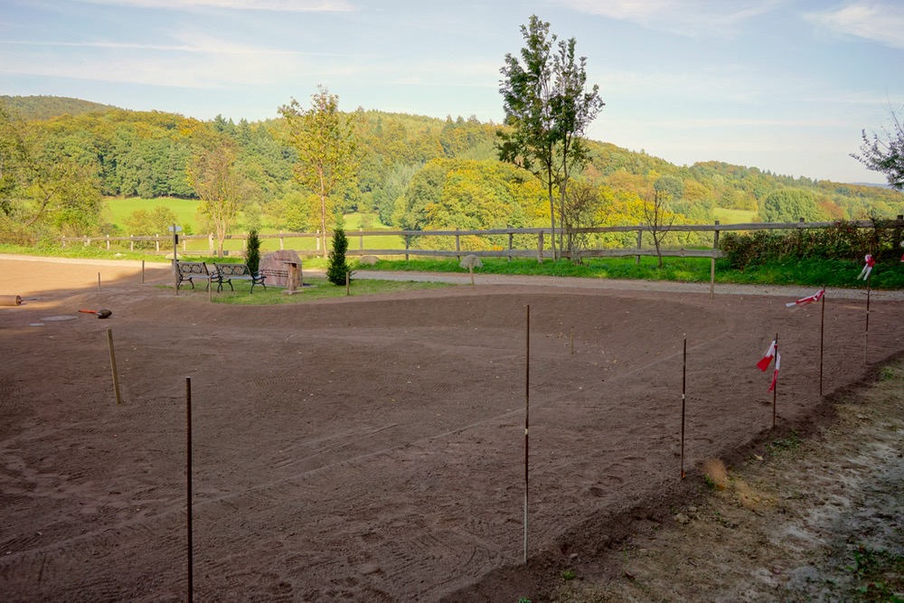 Vegetation soil was applied