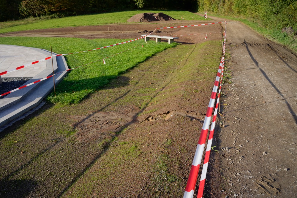 Grass was sown