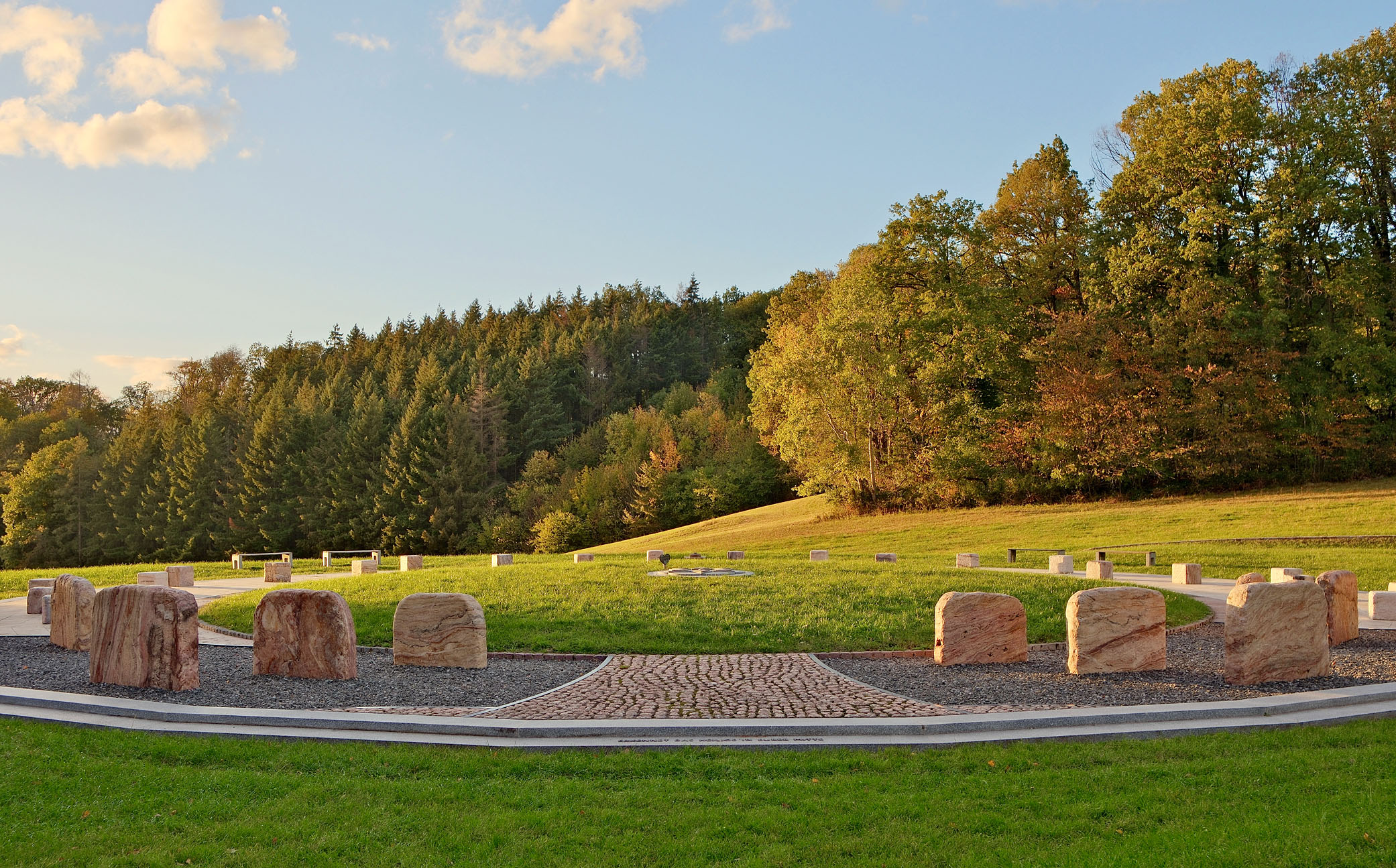 Friedensmal in the sunshine